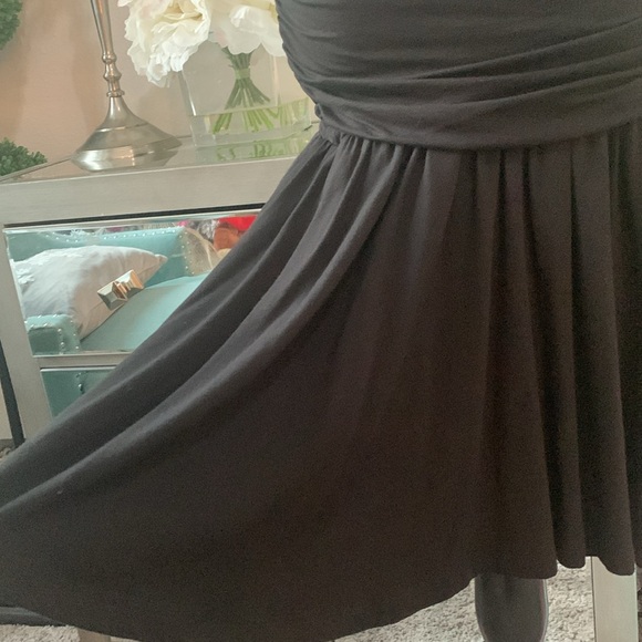 NWOT Bebe bandage/ ruched black dress Sz. S - Picture 6 of 10